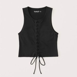 Abercrombie Lace-Up Seamless Scuba Tank